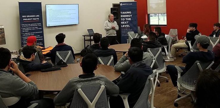 NextDecade engineers present at UTRGV Engineering Week