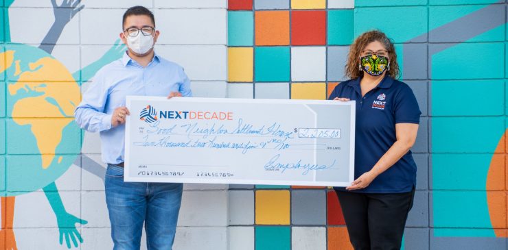 NextDecade employees raise funds in support of Good Neighbor Settlement House