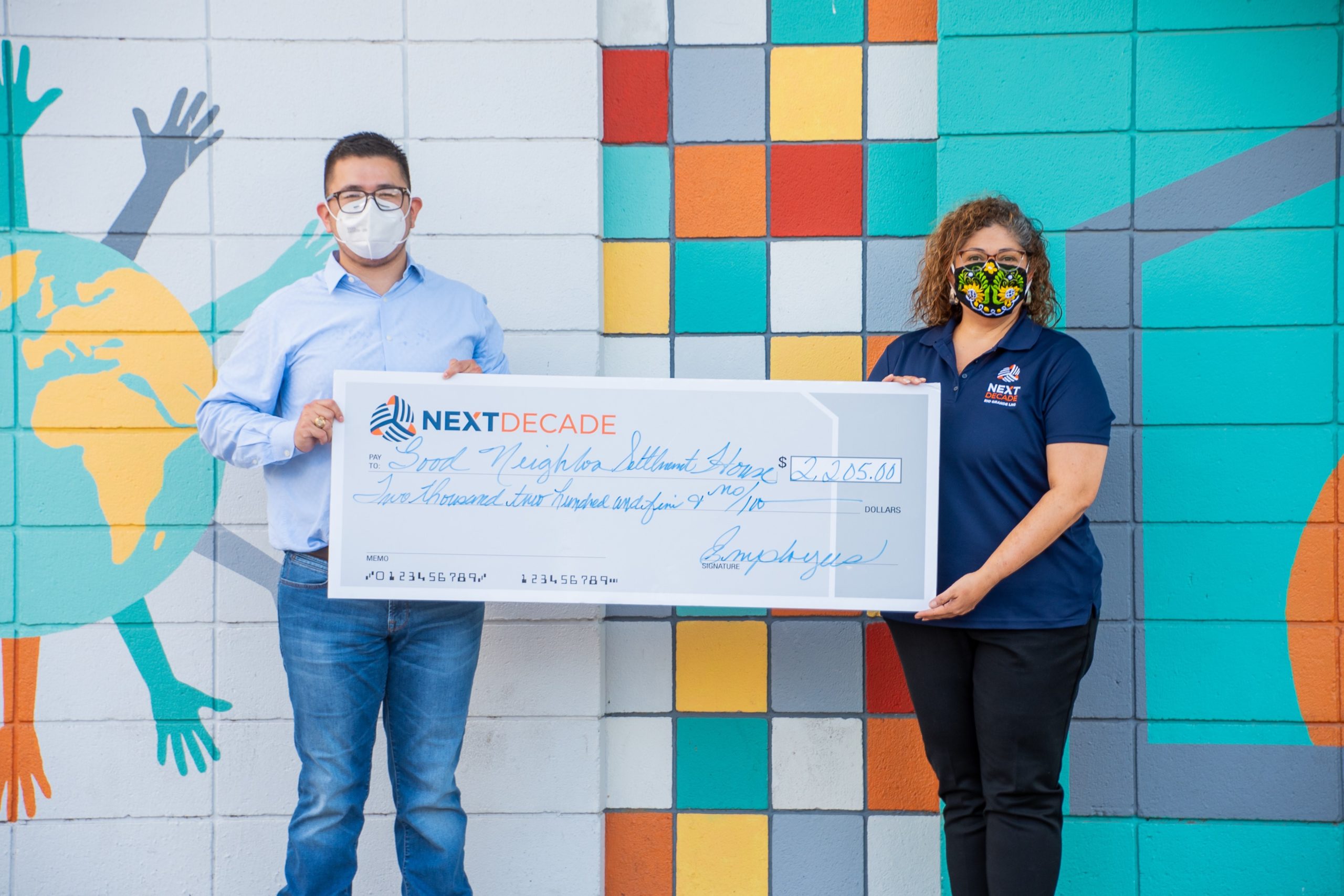 NextDecade employees raise funds in support of Good Neighbor Settlement House