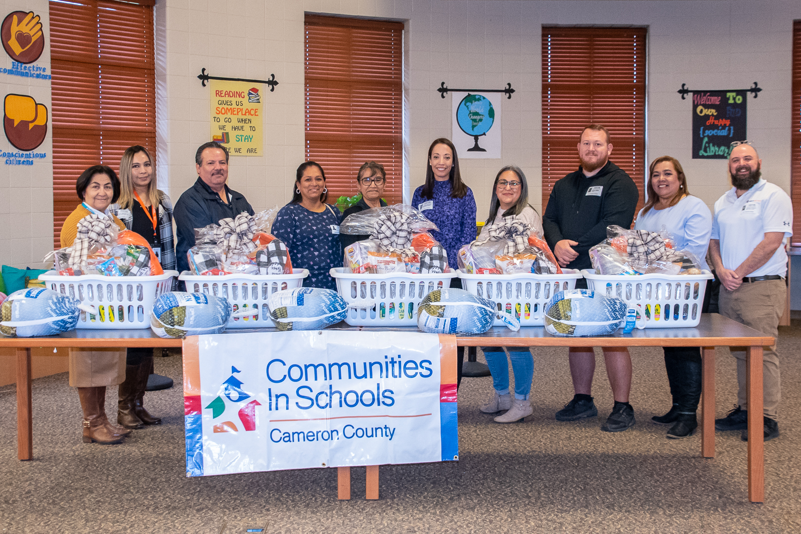 Rio Grande LNG partners with CIS Cameron County for Thanksgiving Donation